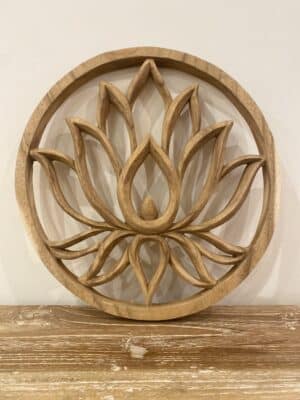 lotus en bois