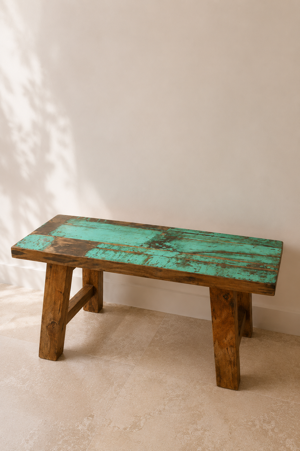 Banc en bois de bateau – Image 3