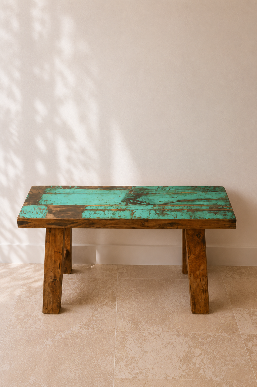 Banc en bois de bateau – Image 2