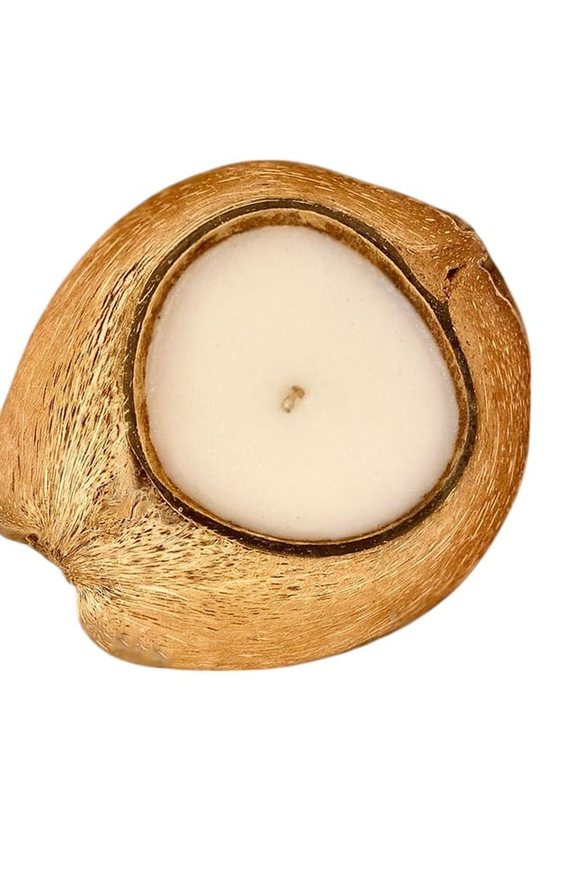 Bougie en noix de coco – Image 2