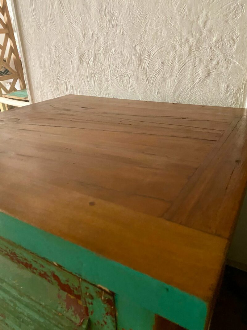 Armoire à persiennes en bois de bateau – Image 3