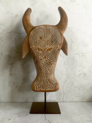 tete de buffle ethnique