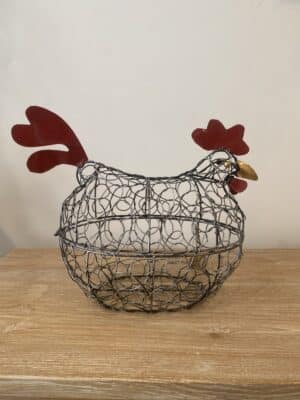 Panier de rangement Poule