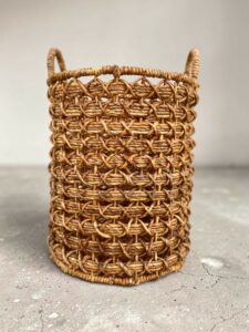 Panier haut ajouré rigide