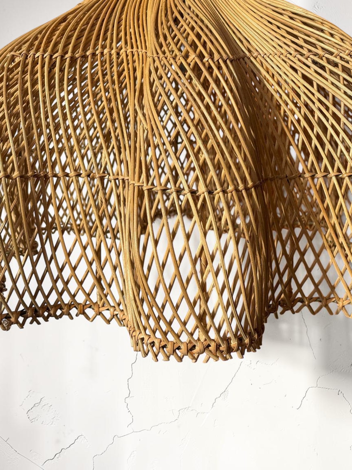 Suspension en rotin Fleur 60 cm – Image 3
